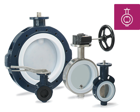 ChemFlyer | CST PTFE Lined Butterfly Valve - Originator Model