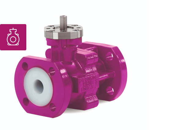 ChemBall | CSB PFA Lined Ball Valve